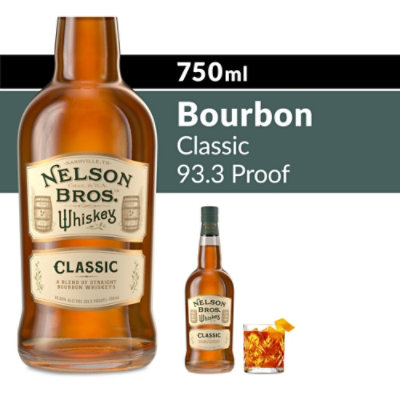 Nelson Brothers Classic Bourbon Whiskey 93 Proof - 750 Ml - Image 1