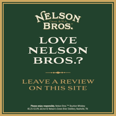 Nelson Brothers Classic Bourbon Whiskey 93 Proof - 750 Ml - Image 5