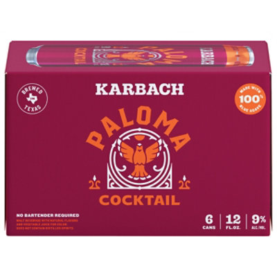 Karbach Paloma Cocktail - 6-12 Fl. Oz. - Image 2