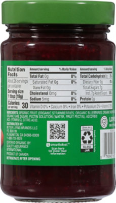 O Organics Triple Berry Fruit Spread - 16.5 Oz - Image 6