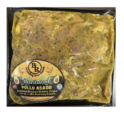 Branding Iron Ranch Chicken Thighs Pollo Asado Service Case - 2 Lb - Image 1