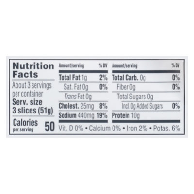 Open Nature Ham Black Forest Smoked Uncured - 6 Oz - Image 5