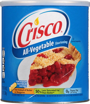 Crisco Regular Vegetable Shortening - 48 Oz - Image 1