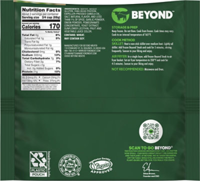 Beyond Steak Seared Plantbased Steak - 10 Oz - Image 7