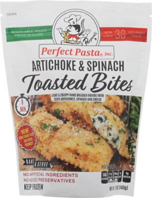 Perfect Pasta Artichoke Spinach Toasted Bites - 12 Oz - Image 2