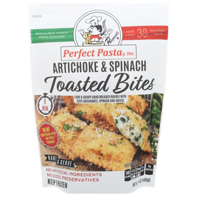 Perfect Pasta Artichoke Spinach Toasted Bites - 12 Oz - Image 1
