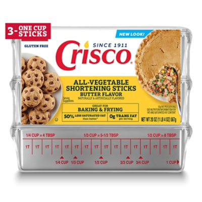 Crisco Shortening Stks Btr Flvr - 20 OZ - Image 2