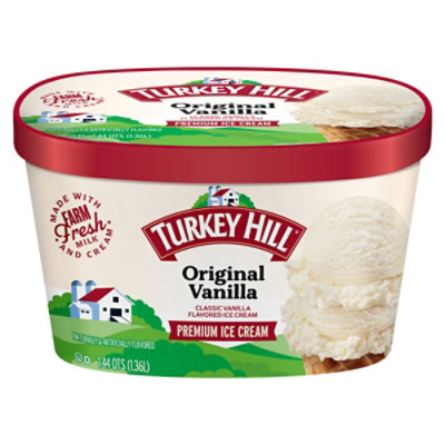 Turkey Hill Premium Original Vanilla Ice Cream - 46 Fl. Oz. - Image 1