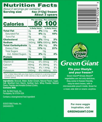 Green Giant Broccoli Spears & Butter Sauce 8 Oz - 8 OZ - Image 6