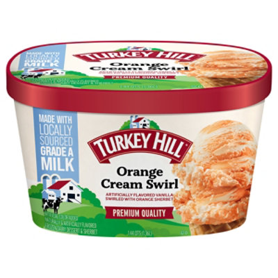 Turkey Hill Fdd Orange Cream Swirl Ice Cream - 46 Fl. Oz. - Image 2