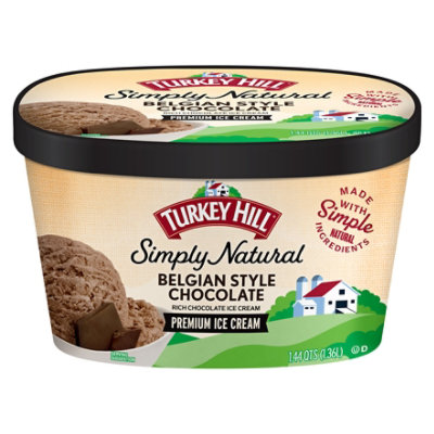 Turkey Hill Simply Natural Belgian Style Chocolate Ice Cream - 46 Fl. Oz. - Image 3