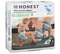 The Honest Company Diapers Tie Dye Size 4 - 23 Count