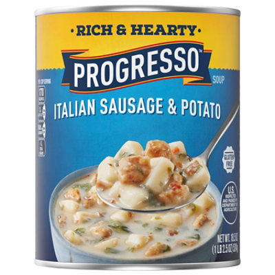 Progresso Rich And Hearty Italian Sausage Potato Soup - 18.5 Oz - Image 2