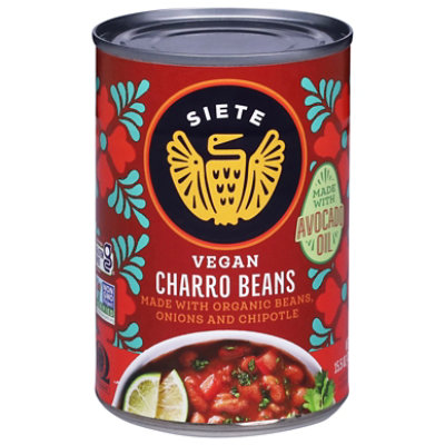 Siete Charro Beans - 15.5 Oz - Image 1