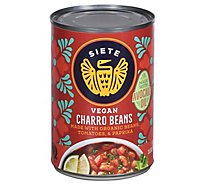 Siete Charro Beans - 15.5 Oz