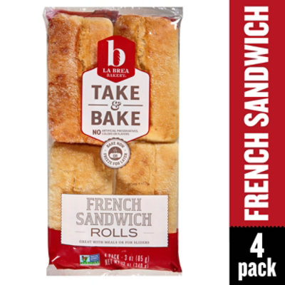 French Sandwich Rolls Take & Bake - 15.2 OZ - Image 2