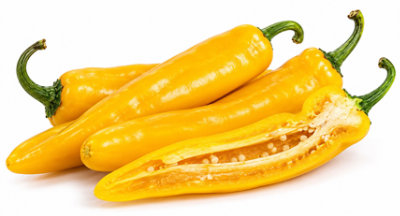 Peppers Long Sweet Yellow - 1 LB - Image 1