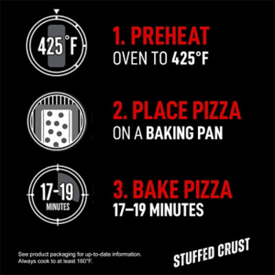 Red Baron Stuffed Crust Peperoni Frozen Pizza - 23.64 Oz - Image 5