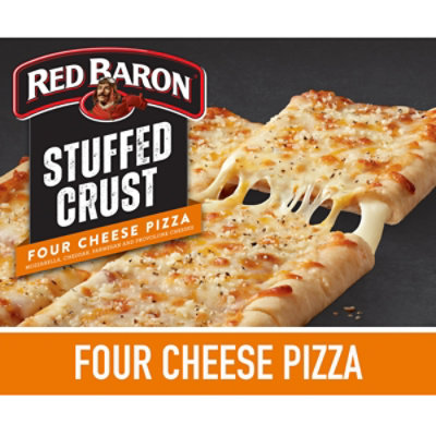 Red Baron Stuffed Crust Four Cheese Frozen Pizza - 22.83 Oz - Image 1