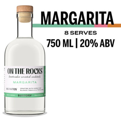 On The Rocks Hornitos Margarita Ready to Drink Cocktail - 750 Ml