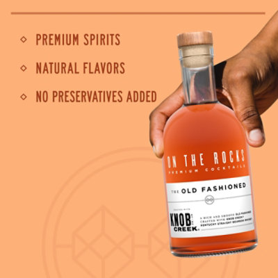 On The Rocks Knob Creek Old Fashioned Ready to Drink Cocktail - 750 Ml - Image 2