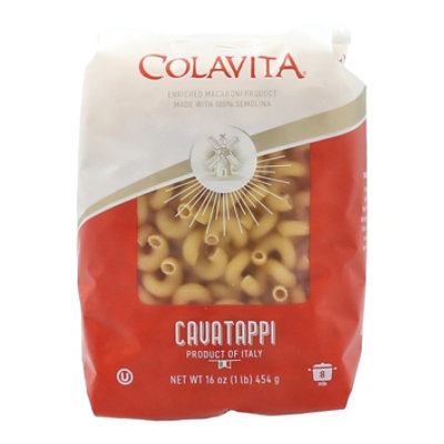 Colavita Cavatappi Pasta - 1 Lb - Image 1