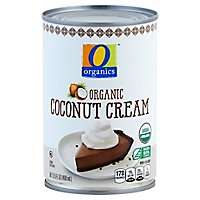 O Organics Coconut Cream - 13.5 FZ - Image 1