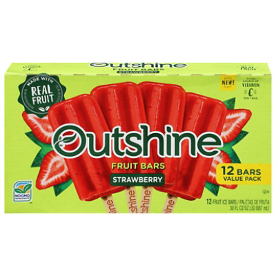 Outshine Strawberry Fruit Bars - 12-2.5 Fl. Oz. - Image 3