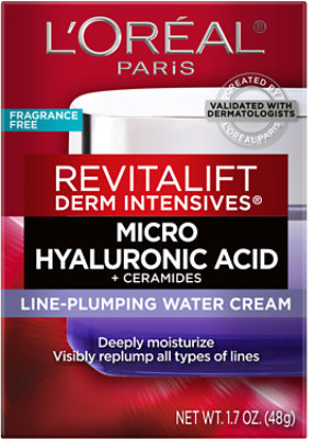 L'Oreal Paris Revitalift Micro Hyaluronic Acid Ceramides Plumping Cream - 1.7 Oz - Image 3