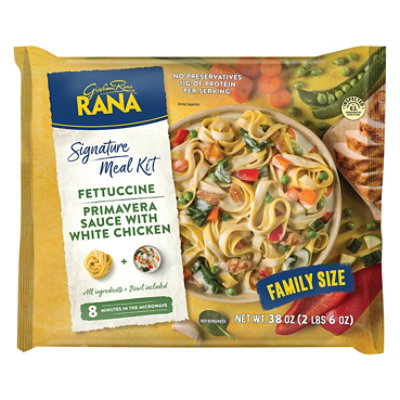 Giovanni Rana Chicken Primavera Fettucine - 38 OZ