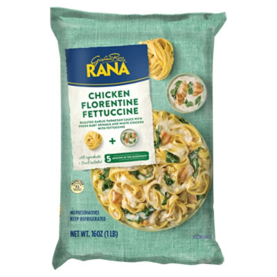 Giovanni Rana Single Serve Fettucini Chicken Florentine - 16 OZ