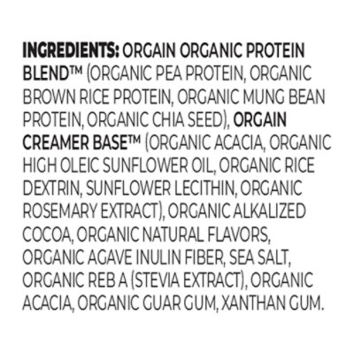 Orgain Organic Peppermint Hot Coccoa Protein Powder - 1.02 Lb - Image 4