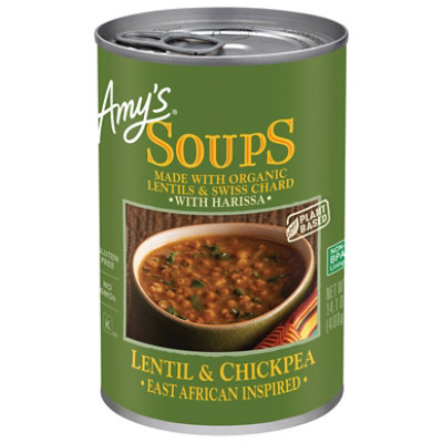 Amy's Lentil And Chickpea Soup - 14.1 Oz - Image 1