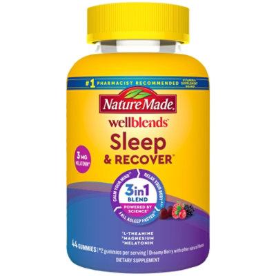 Nature Made Wellblends Sleep and Recover Gummies - 44 Count - Image 1