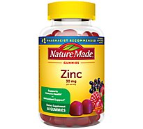 Nature Made Extra Strength Zinc 30 mg Gummies - 60 Count