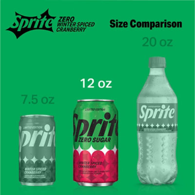 Sprite Winter Spiced Cranberry Zero Sugar Pack - 12-12 Fl. Oz. - Image 5