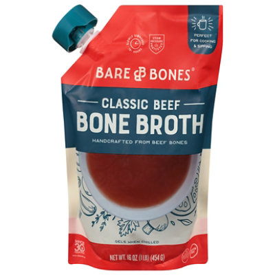 Bare Bones Classic Beef Broth - 16 Oz - Image 3