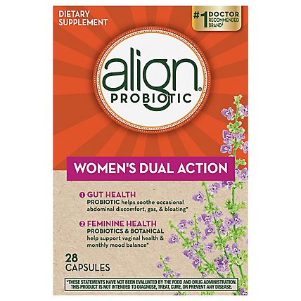 Align Probiotic Womens Dual Action - 28 Count - Image 2