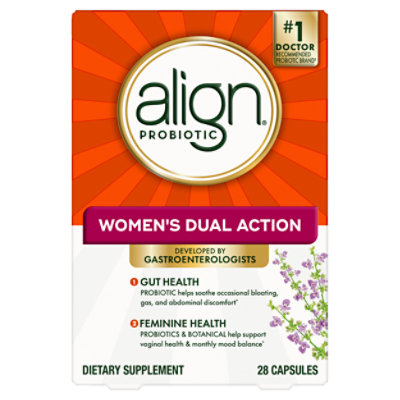 Align Probiotic Womens Dual Action - 28 Count - Image 1