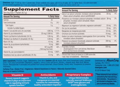 Emergen-C Immune Plus Raspberry - 30 Count - Image 5