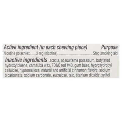 Rugby Nicotine Gum Cinnamon 2mg - 100 Count - Image 4