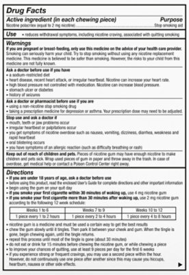 Nicorette Surge Gum Cinnamon 2 Mg - 100 Count - Image 5