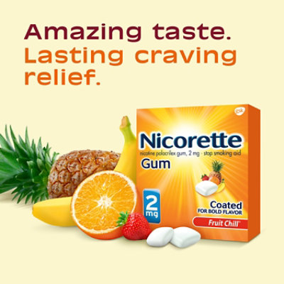 Nicorette Fruit Chil 2mg - 20 Count - Image 2