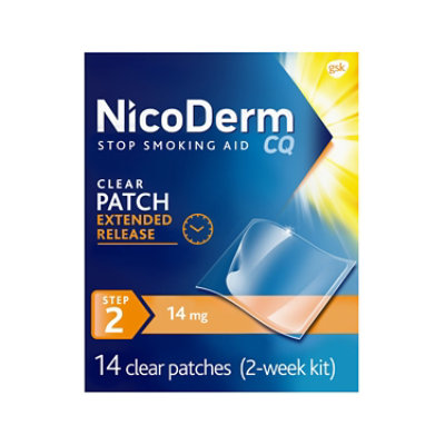 Nicoderm Cq Step 2 Clear Patch - 14 Count - Image 1