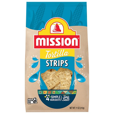 Mission Tortilla Chips Strips - 11 OZ - Image 4