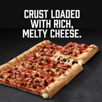 Red Baron Stuffed Crust Meat Trio Frozen Pizza - 24.66 Oz - Image 4