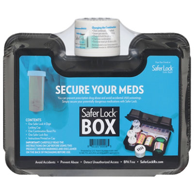 Safer Lock Box Black - Each - Image 3