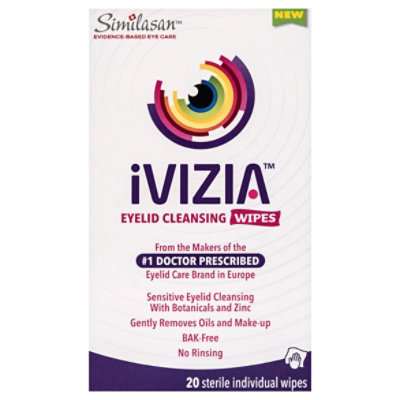 Ivizia Eyelid Cleansing Wipes 20 Ct - 20 CT - Image 3