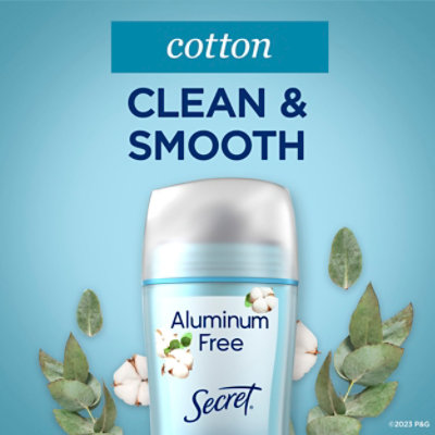 Secret Aluminum Free Cotton Deodorant - 2.4 Oz - Image 6