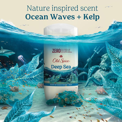 Old Spice Deep Sea with Ocean Elements Antiperspirant Deodorant - 3 Oz - Image 5